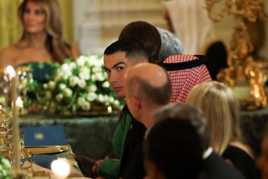 Cristiano Ronaldo y Musk, invitados de honor en cena de Trump y el pr&iacute;ncipe saud&iacute;