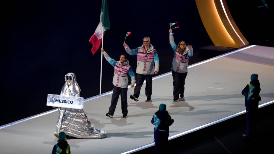 M&eacute;xico deslumbra en la inauguraci&oacute;n de los Juegos Ol&iacute;mpicos de Invierno; Donovan Carrillo encabeza la delegaci&oacute;n
