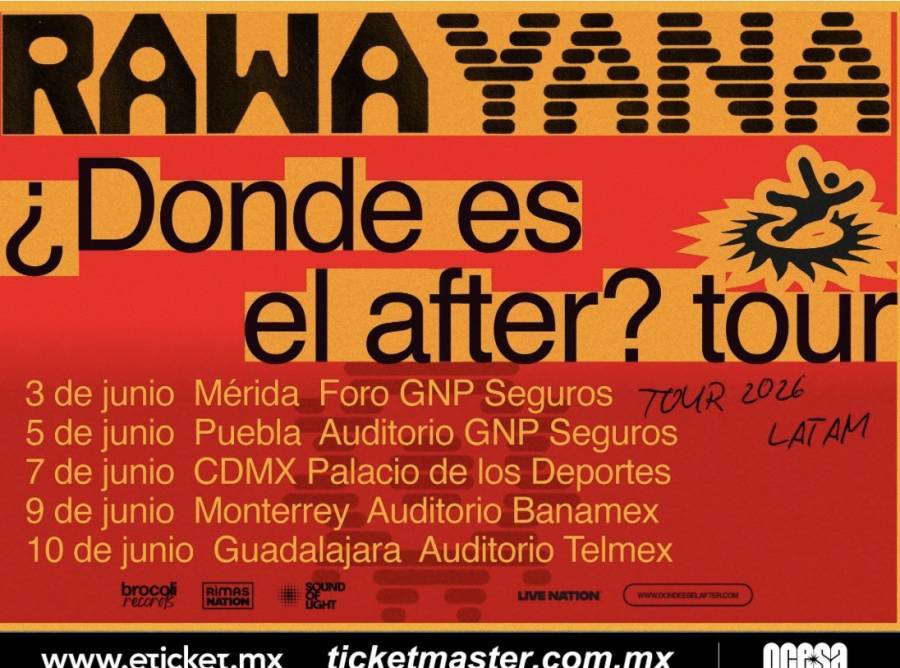 Donde es el After? WORLD TOUR de RAWAYANA llegara a Espa&ntilde;a y Latinoam&eacute;rica