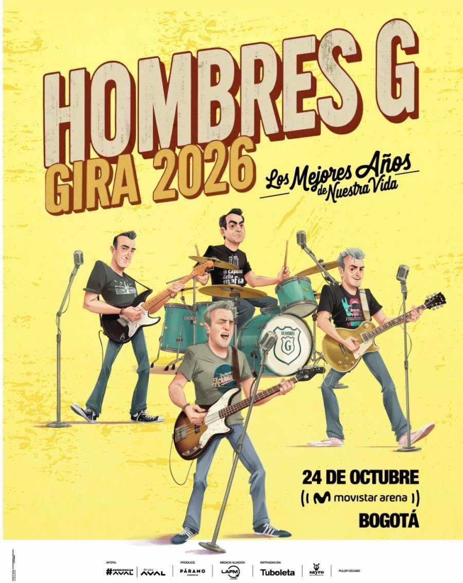 Hombres G: los mejores a&ntilde;os de nuestra vida regresan a Bogot&aacute; este 24 de octubre