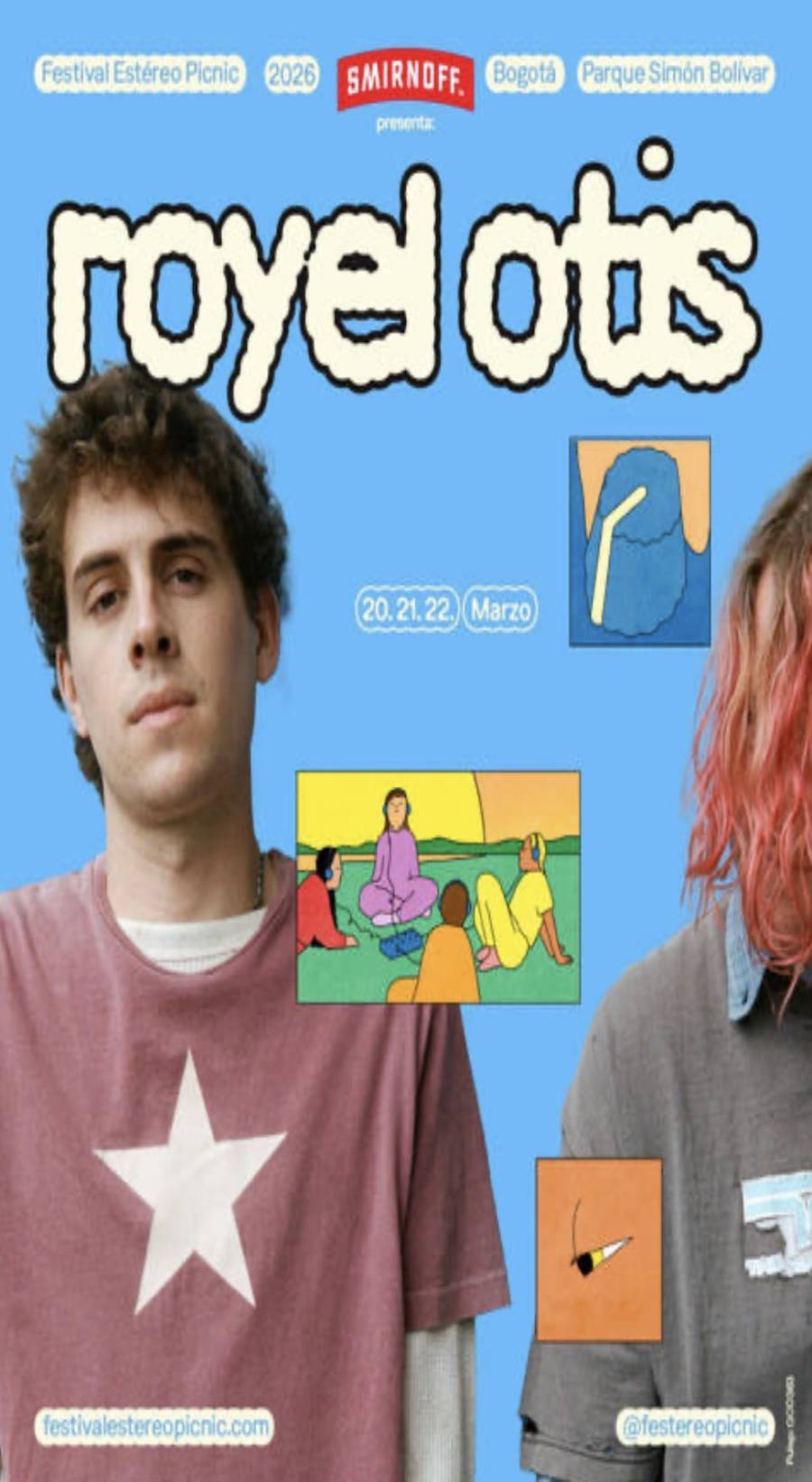 Royel Otis: el dream pop australiano que conquistar&aacute; el Picnic 2026