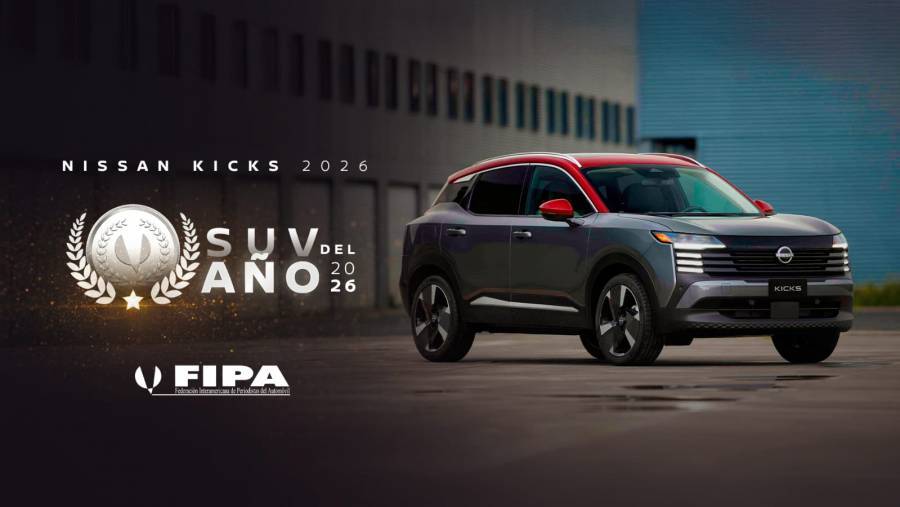 Nissan Kicks es reconocido como  SUV del A&ntilde;o 2026 por FIPA