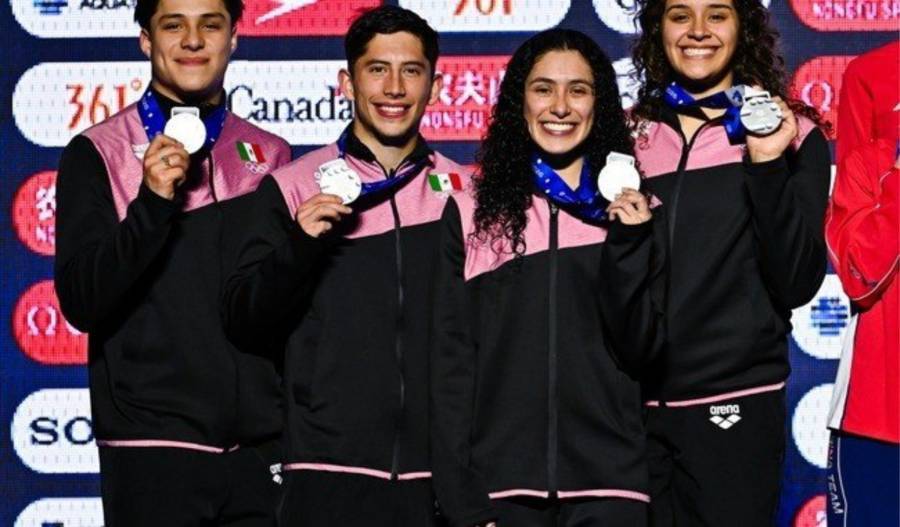 M&eacute;xico conquista plata en equipo mixto en Copa del Mundo de Clavados Montreal 2026