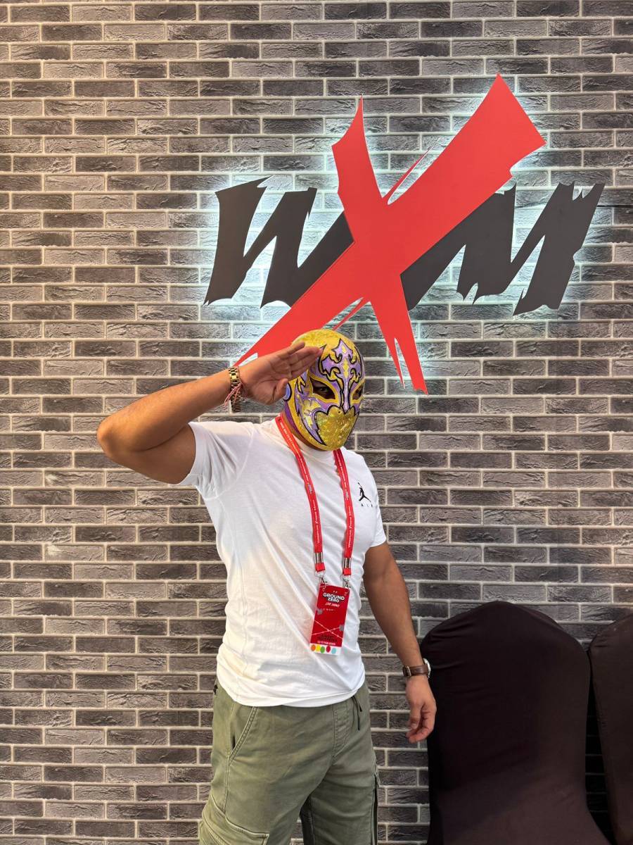 Capit&aacute;n Suicida conquista India: la lucha libre mexicana impresiona en Grugram