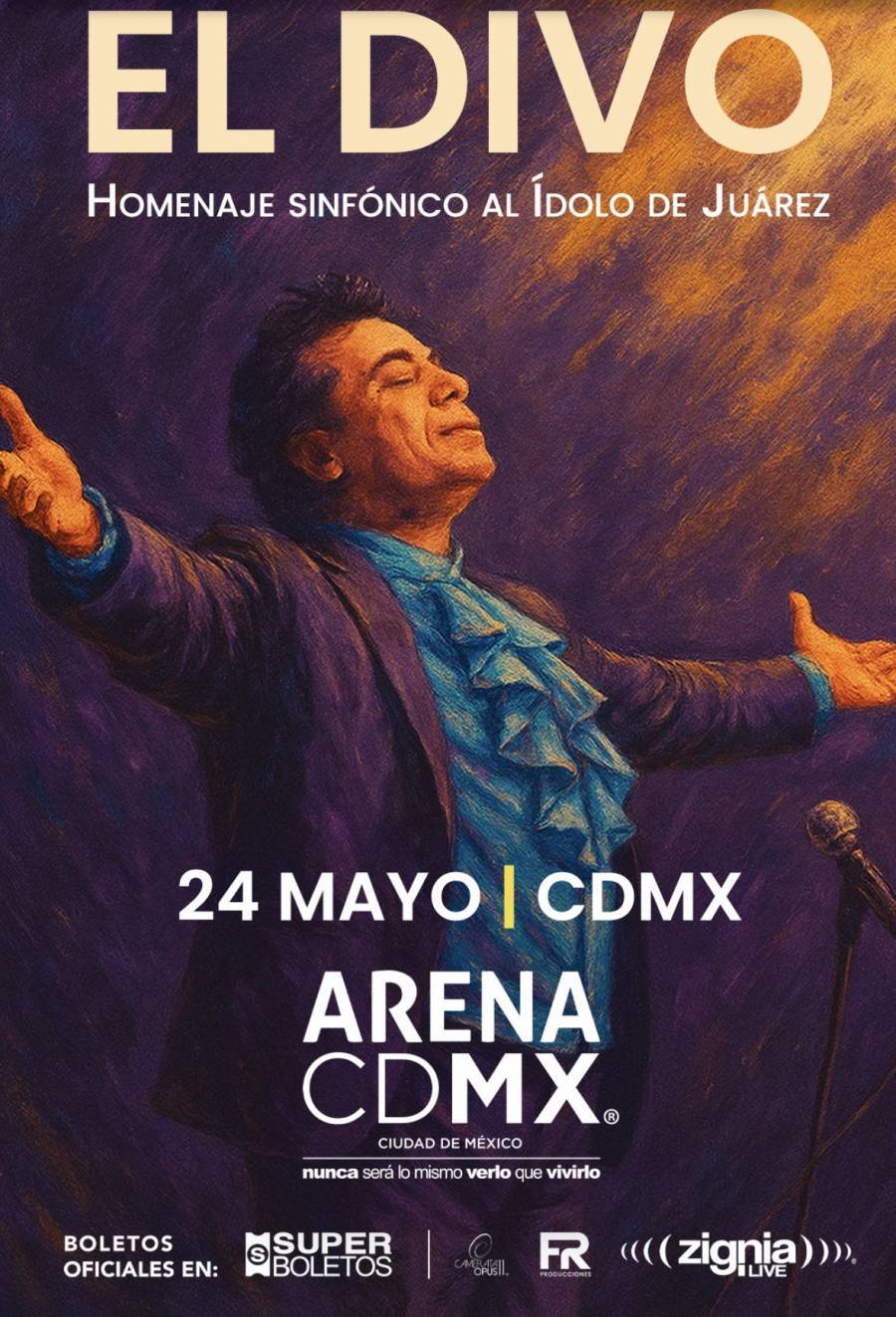 HOMENAJE SINF&Oacute;NICO al DIVO de JU&Aacute;REZ