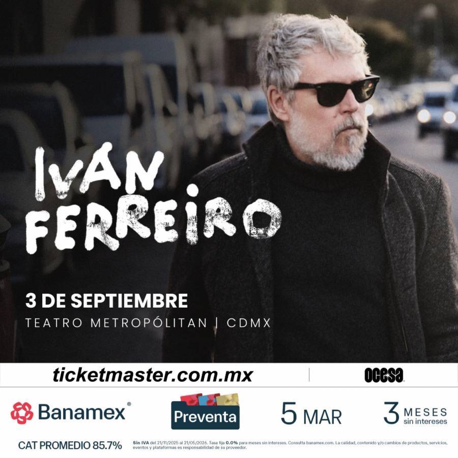 El cantautor espa&ntilde;ol, Iv&aacute;n Ferreiro, celebrar&aacute; 35 a&ntilde;os de trayectoria y M&eacute;xico formar&aacute; parte de este viaje que atraviesa del ayer hasta el hoy