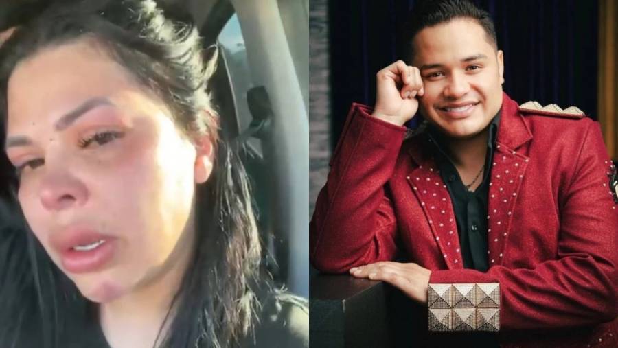 Esposa de Rafa Gonz&aacute;lez, vocalista de Los Recoditos, es acusado de violencia