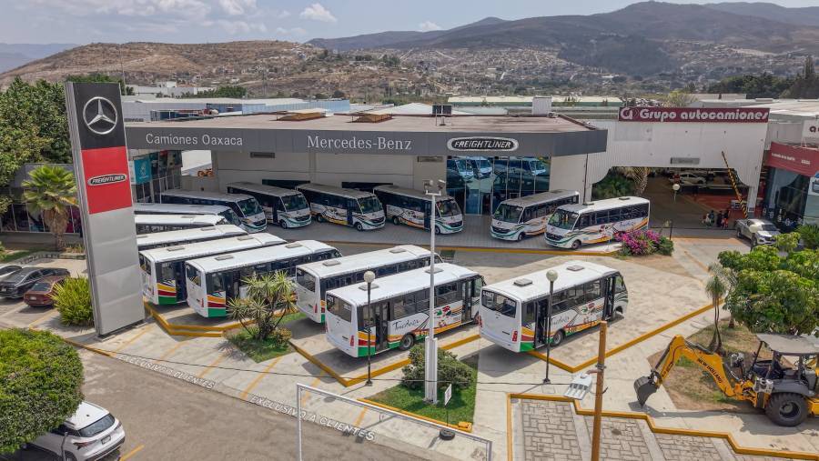 Mercedes-Benz acelera la transformaci&oacute;n del transporte urbano en Oaxaca con la llegada del Toreto
