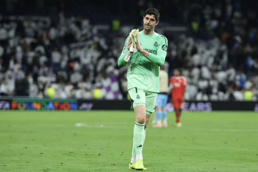 Courtois sufre lesi&oacute;n en el muslo y se perder&aacute; eliminatoria ante Bayern