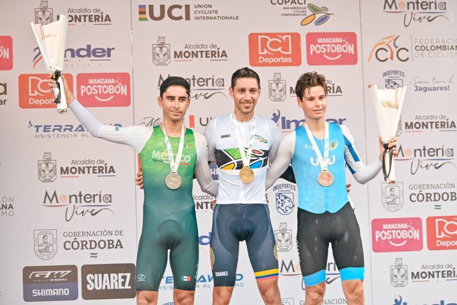 M&eacute;xico conquista sus primeras medallas y se coloca entre los l&iacute;deres del Panamericano de Ruta 2026 en Colombia