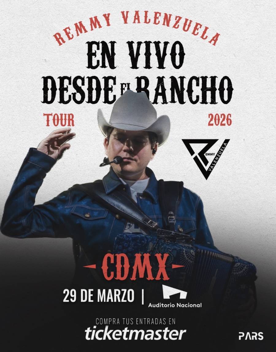 REMMY VALENZUELA LLEVA “En VIVO DESDE el RANCHO TOUR” al AUDITORIO NACIONAL