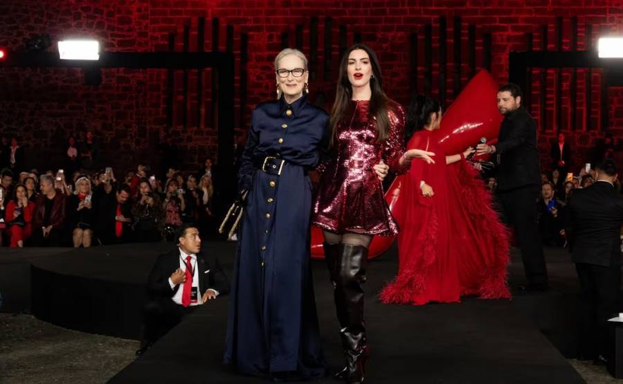 Meryl Streep y Anne Hathaway presentan en M&eacute;xico la secuela de “El diablo viste a la moda”