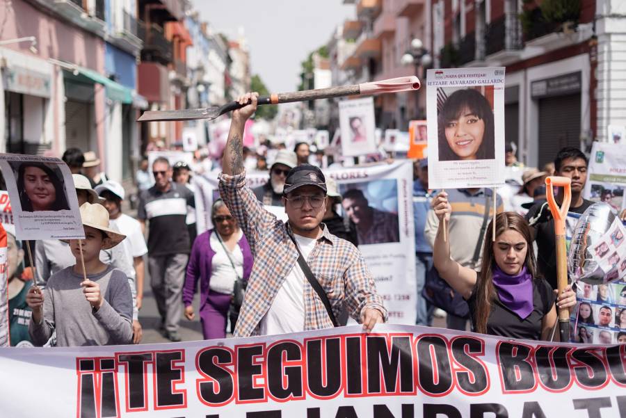 “No queremos l&aacute;stima”: madres buscadoras alzan la voz en Puebla durante el D&iacute;a de las Madres