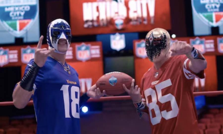 La NFL apost&oacute; por la lucha libre mexicana para anunciar su esperado regreso a la CDMX