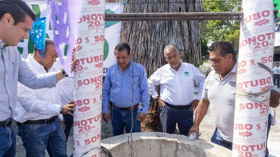 Conalep Puebla activa pozo de agua en Atencingo y reconoce a estudiantes de Enfermer&iacute;a