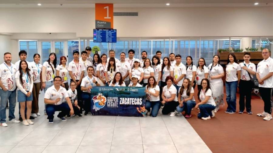 Cecytez abandera a 17 j&oacute;venes que representar&aacute;n a Zacatecas en el Festival Acad&eacute;mico Nacional 2026