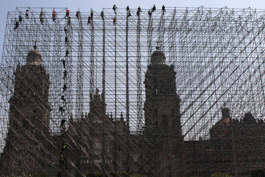 CDMX alista renovaci&oacute;n del Z&oacute;calo y fachadas del Centro Hist&oacute;rico rumbo al Mundial 2026