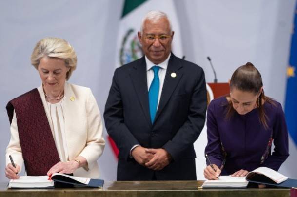 M&eacute;xico y Uni&oacute;n Europea actualizan acuerdo comercial