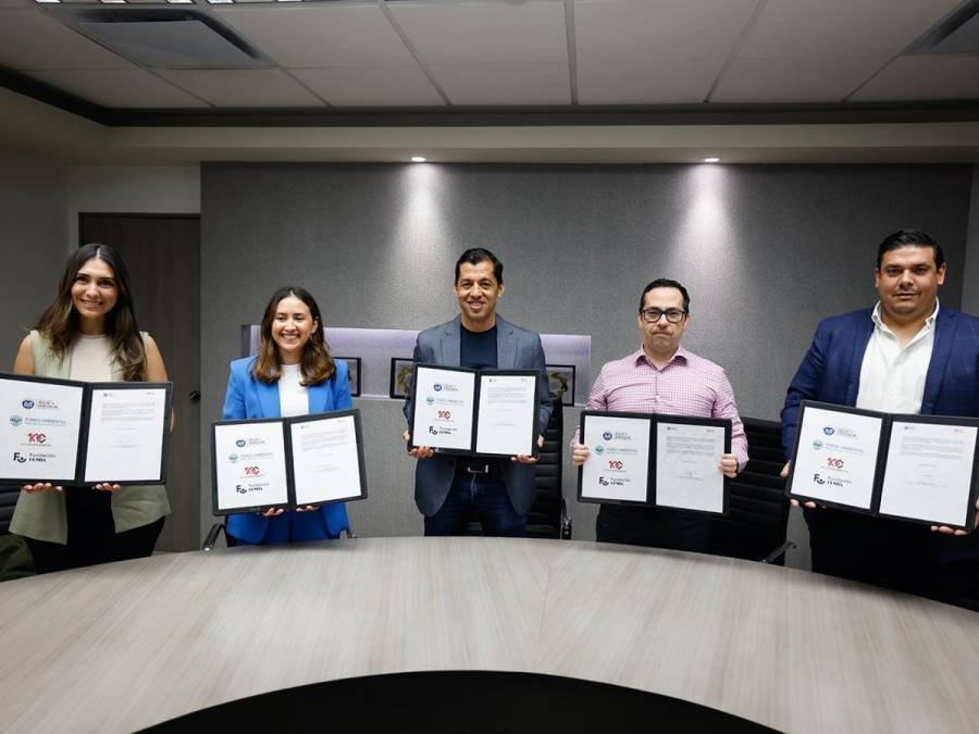 AyD y FAMM firman convenio para reducir p&eacute;rdidas de agua en Monterrey