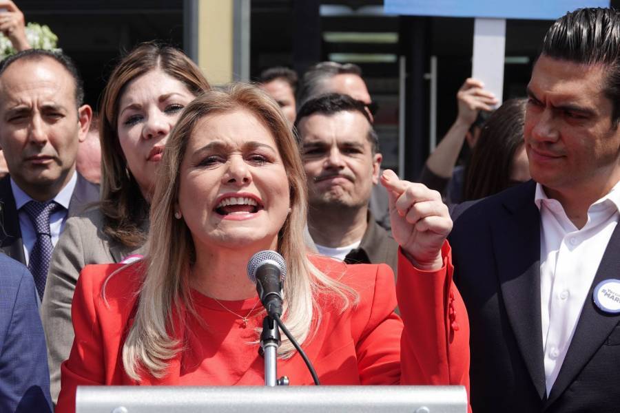 Maru Campos acude a la FGR en CDMX y denuncia presunta persecuci&oacute;n pol&iacute;tica