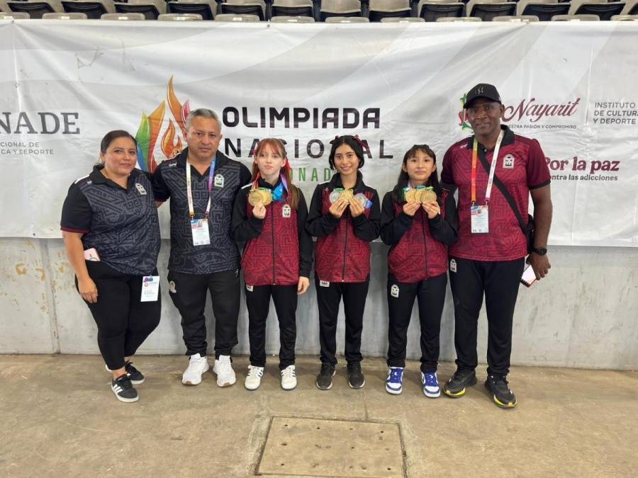 Quintana Roo arrasa en pesas de la Olimpiada Nacional CONADE 2026 con 12 medallas