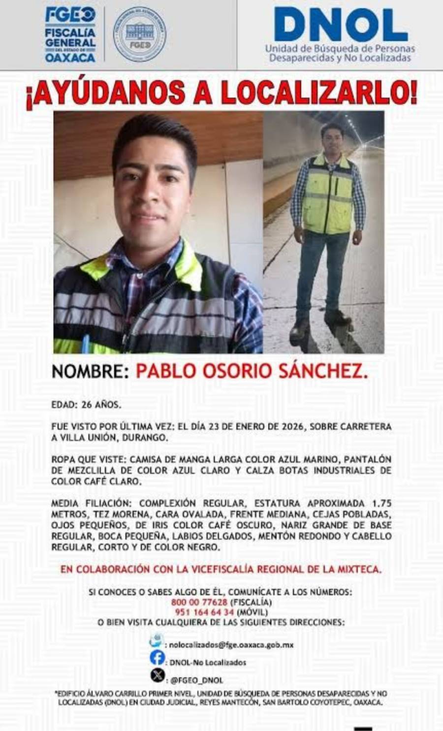 CIDH pide a M&eacute;xico intensificar b&uacute;squeda de ingeniero desaparecido en Sinaloa