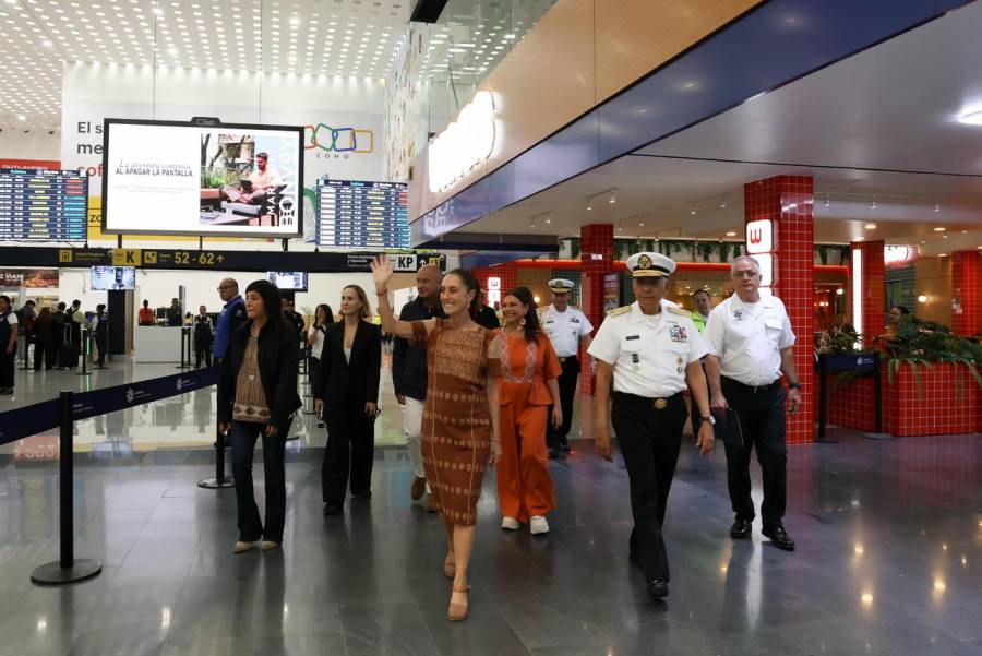 “Es Un Compromiso Cumplido”: Presidenta Claudia Sheinbaum Encabeza Entrega De La 1a Fase De Remodelaci&oacute;n Del Aeropuerto Internacional “Benito Ju&aacute;rez” Ciudad De M&eacute;xico
