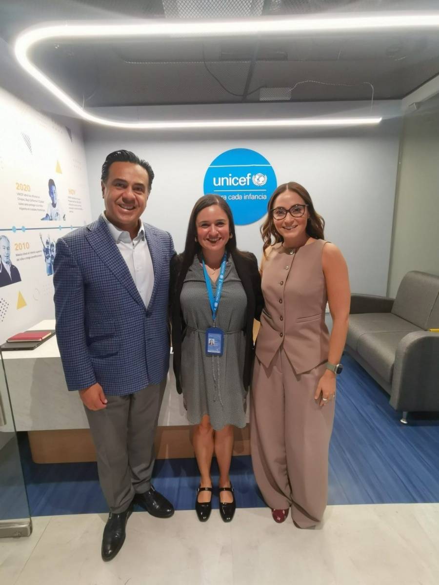 Luis Nava presenta programa ‘Contigo y tu Beb&eacute;’ ante UNICEF en Quer&eacute;taro