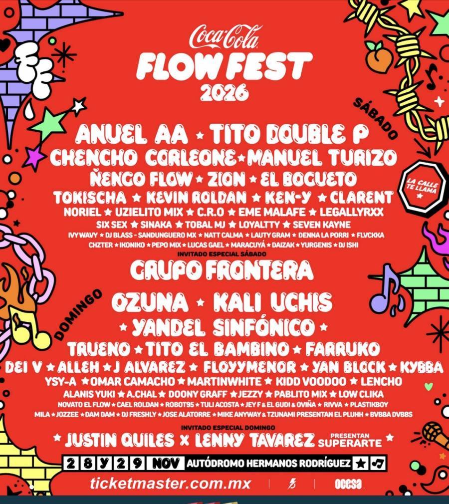 ‘¡Coca-Cola Flow Fest regresa para desatar el m&aacute;ximo flow!
