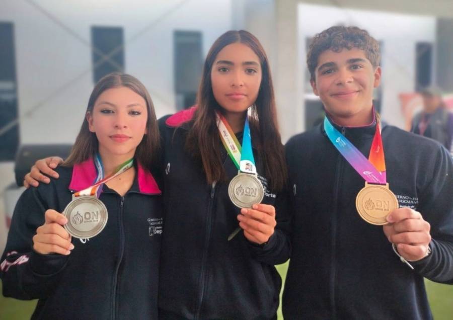 Aguascalientes suma tres medallas en patines de velocidad en Olimpiada Nacional Conade