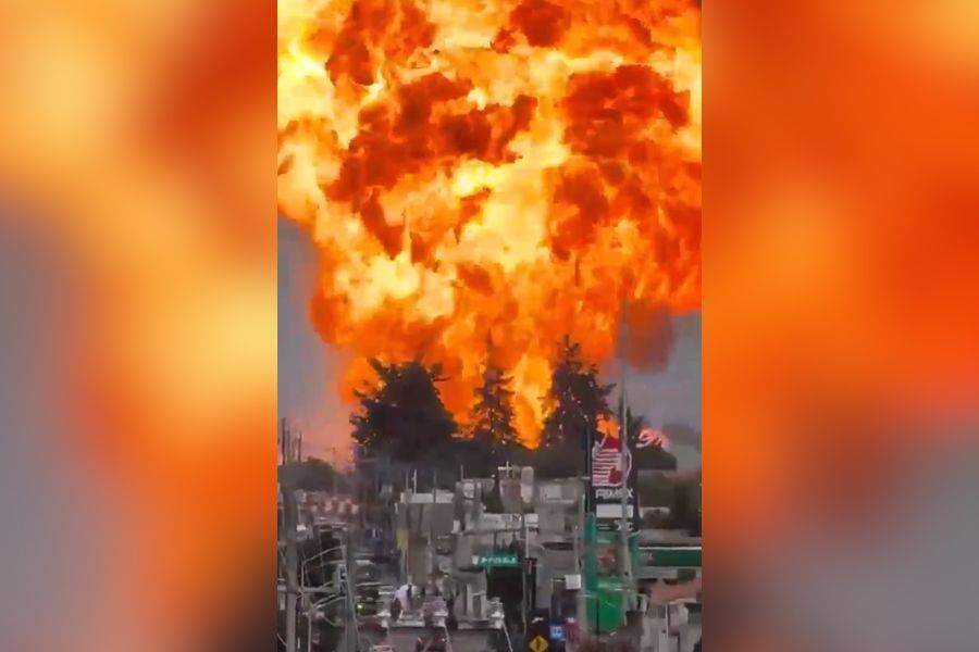 Explosión de autotanques en Tepeaca deja dos lesionados y 2 mil evacuados