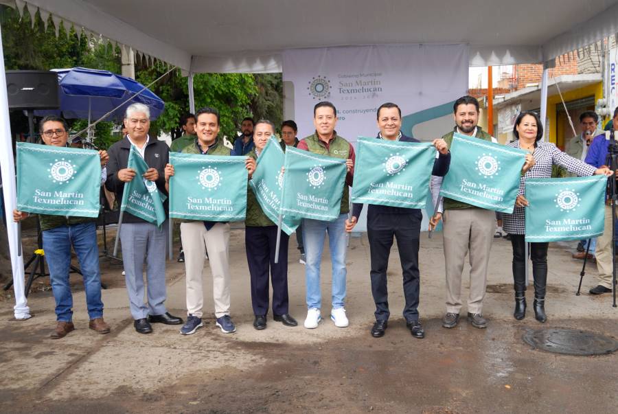 Con Una Inversi&oacute;n De 8 Mdp, Gobierno De Texmelucan Inicia Pavimentaci&oacute;n De La Calle Cofre De Perote En La Ciudad
