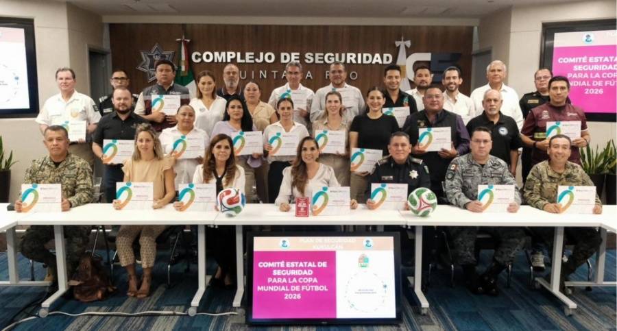 Quintana Roo presenta protocolo para proteger a menores en eventos masivos rumbo al Mundial 2026
