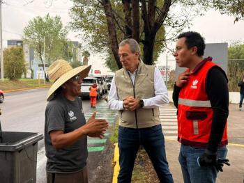 Supervisa Pepe Chedraui Jornada de Limpieza en Puente de M&eacute;xico