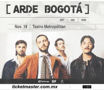 Arde Bogot&aacute; anuncia una gira americana en formato especial para presentar las nuevas canciones de su pr&oacute;ximo disco