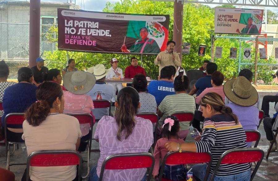 Morena inicia en Puebla 217 asambleas sobre soberan&iacute;a nacional