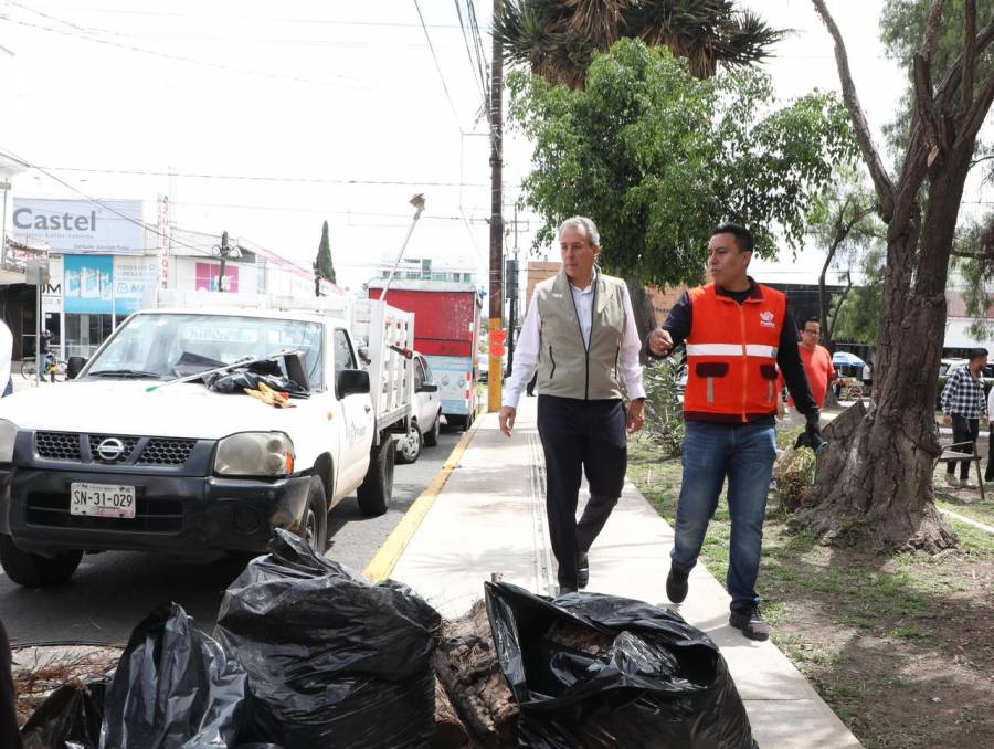 Refuerza Pepe Chedraui jornadas de limpieza para mejorar la imagen urbana en favor de las y los poblanos