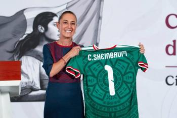 Claudia Sheinbaum anuncia nueva etapa para el futbol mexicano