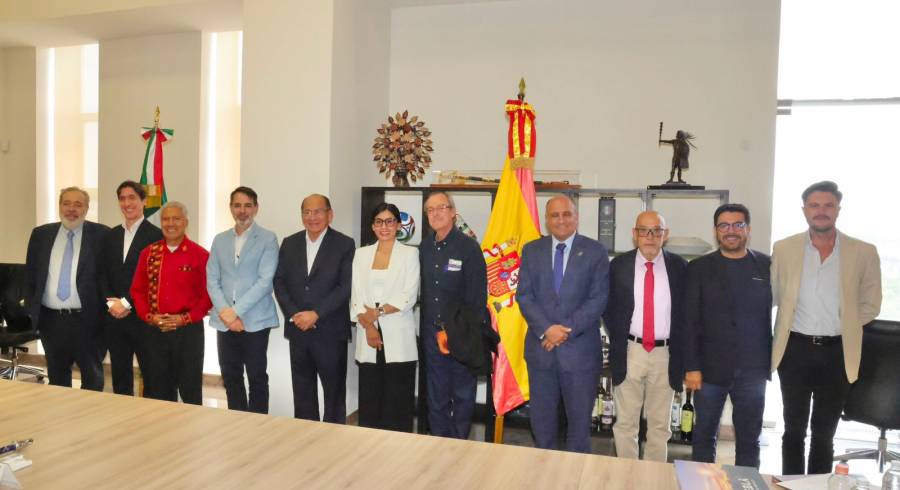 Gobierno Estatal fortalece la cooperaci&oacute;n internacional con Espa&ntilde;a