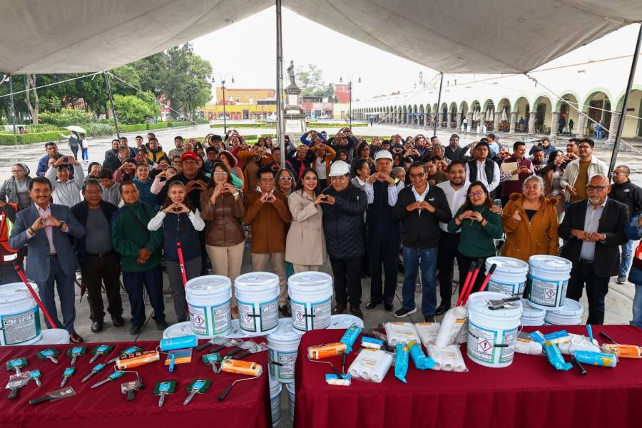 Tonantzin Fern&aacute;ndez fortalece la conservaci&oacute;n del patrimonio de San Pedro Cholula