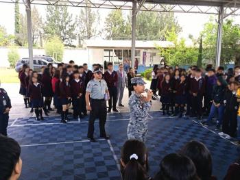 Acerca Guardia Nacional Acciones Preventivas A Estudiantes Del Bachillerato Citlalt&eacute;petl