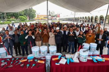 Tonantzin Fern&aacute;ndez fortalece la conservaci&oacute;n del patrimonio de San Pedro Cholula