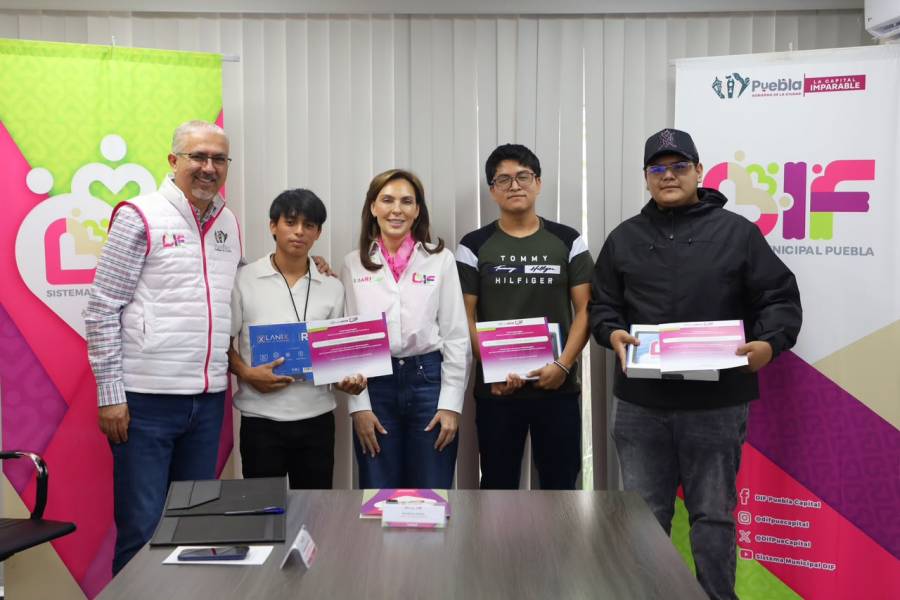 Reconoce MariElise Budib a estudiantes del Centro de D&iacute;a seleccionados por Benteler