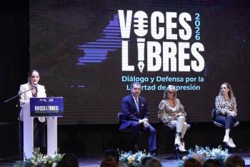 Lupita Cuautle inaugura “Voces Libres” con periodistas de talla nacional