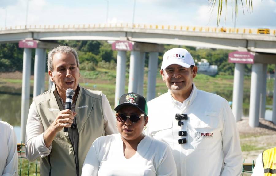 Supervisan Armenta y Chedraui Puente Vehicular de la Transformaci&oacute;n