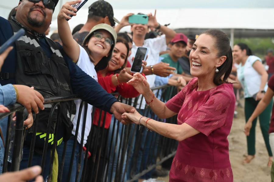 Claudia Sheinbaum concluye gira por Colima, Aguascalientes y San Luis Potos&iacute; con entrega de obras y programas sociales