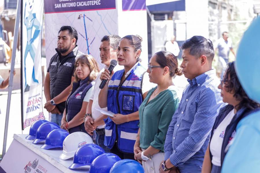 Con inversi&oacute;n en infraestructura hidr&aacute;ulica, Lupita Cuautle mejora el acceso al agua potable