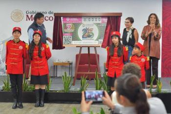 Semarnat, Conanp y Loter&iacute;a Nacional develan billete conmemorativo por el 26 aniversario de la instituci&oacute;n dedicada a la protecci&oacute;n del patrimonio natural del pa&iacute;s