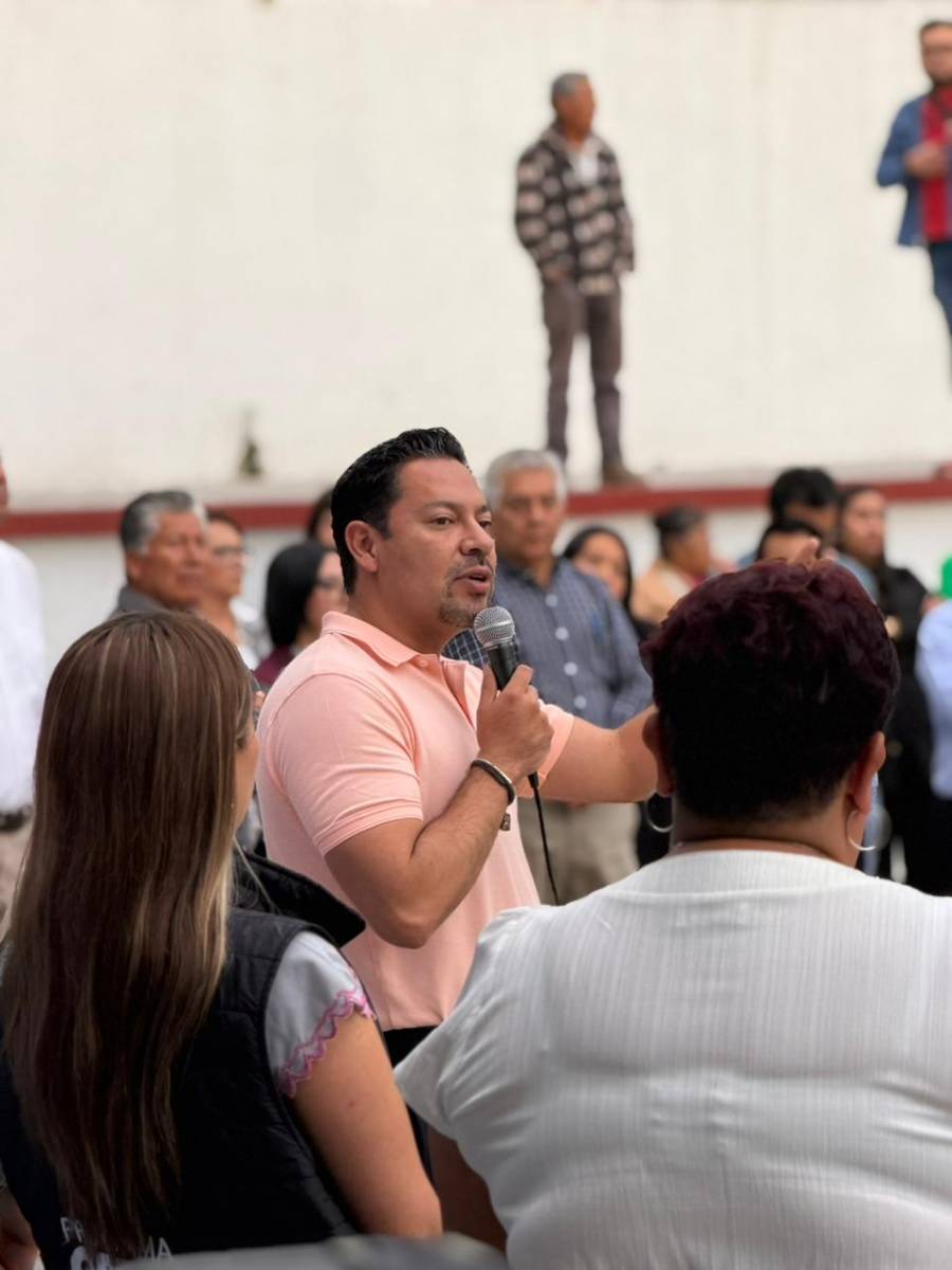 Participa diputado Andr&eacute;s Villegas en asamblea de Obra Comunitaria en Tecamachalco