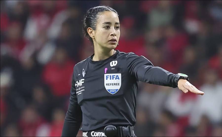 Katia Itzel García suma segunda aparición como árbitra en el Mundial 2026